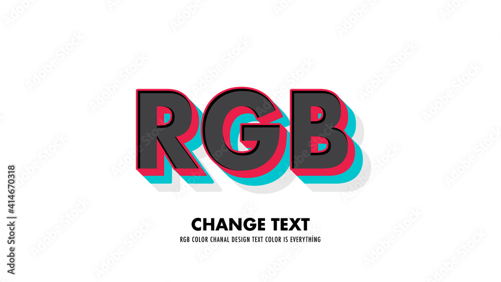 Modern Overprint or Offprint Text Effect Mockup /full editable text Modern Overprint or Offprint Text Effect Mockup /full editable text