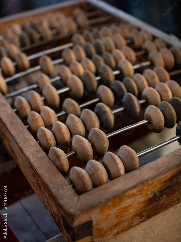 Old abacus