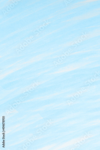 blue background hand drawn with marker pen