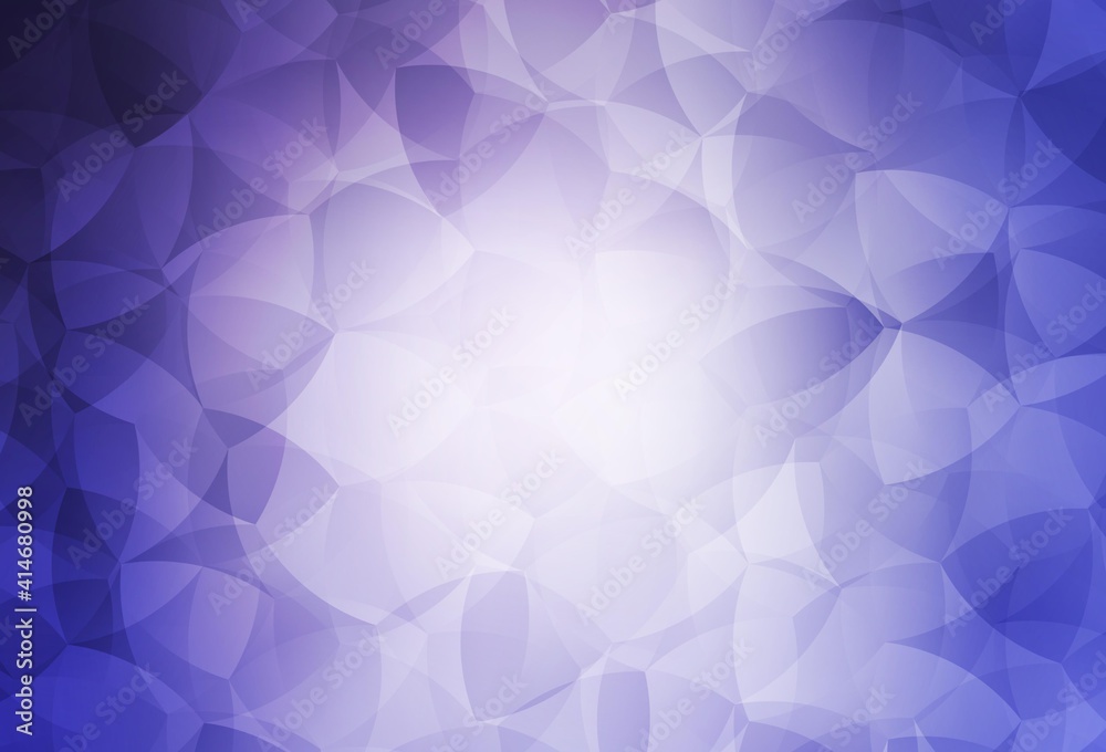 Obraz premium Light Purple vector low poly background.