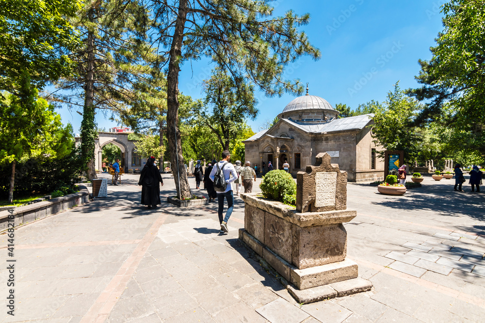 Seyyid Burhaneddin Tomb in Kayseri City