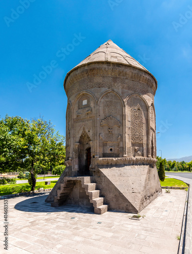 Doner Tomb view in Kayseri City of Turkey photo