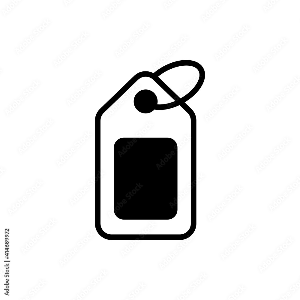  Sale price Vector Icon style illustration. EPS 10 File