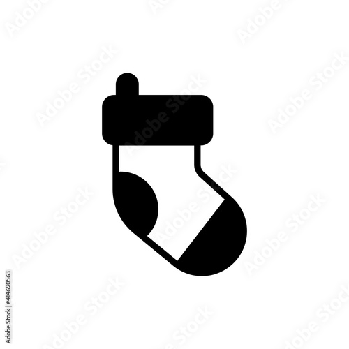 Socks Vector Icon style illustration. EPS 10 File