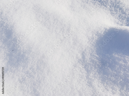 Snowy texture, snow, natural snowy white background