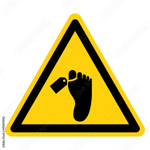 Morgue Area Symbol Sign, Vector Illustration, Isolate On White Background Label. EPS10