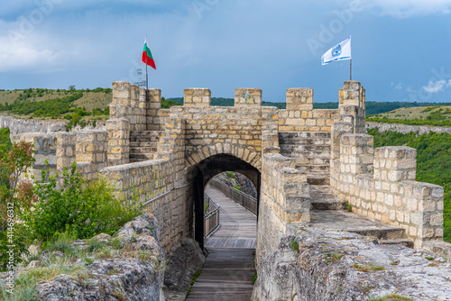 View of the Ovech fortress in Bulgaria photo