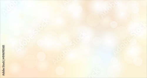 Blurred bokeh background background. Neon light, night view, close-up. Light background.