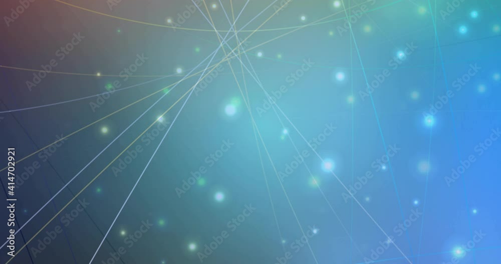 4K looping light blue, yellow footage with stright stripes. Moving lines on abstract background with colorful gradient. Flicker for designers. 4096 x 2160, 30 fps.