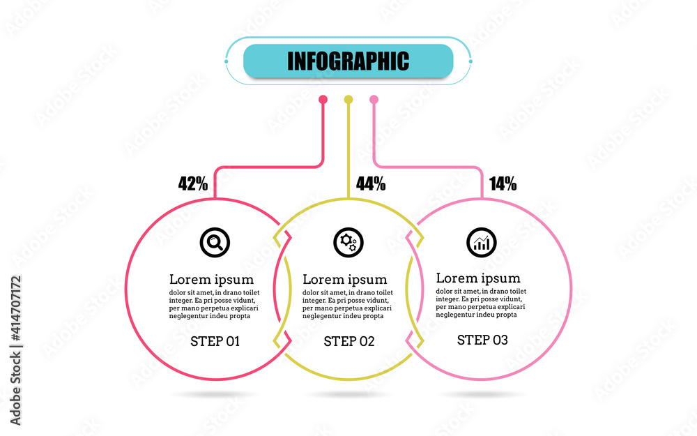 Circle presentation business infographic template with three options. Time line 3 point banner elements and numbers. Business concept thin line flat infographic design with 3 steps. Circle presentation business infographic template with three options. Time line 3 point banner elements and numbers. Business concept thin line flat infographic design with 3 steps.