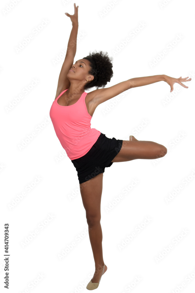 young metis woman training gymnastic rhythmic young metis woman training gymnastic rhythmic