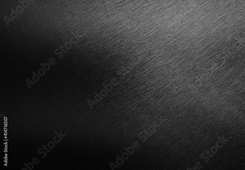 Black metallic gradient texture background with horizontal highlights