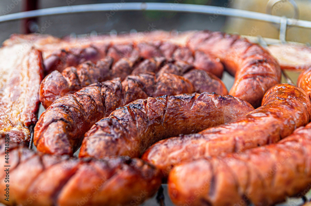 Kiełbasa z grilla.