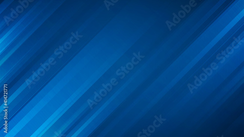 Abstract blue vector background with stripes photo