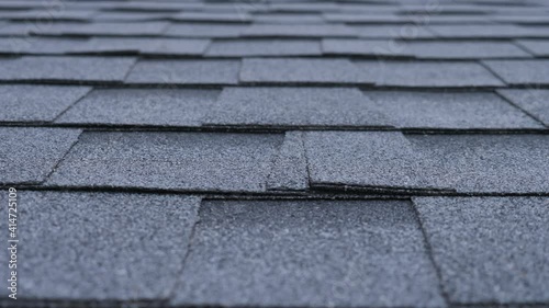 Wallpaper Mural Soft Roof Texture. Flexible Shingles Close-Up  Torontodigital.ca