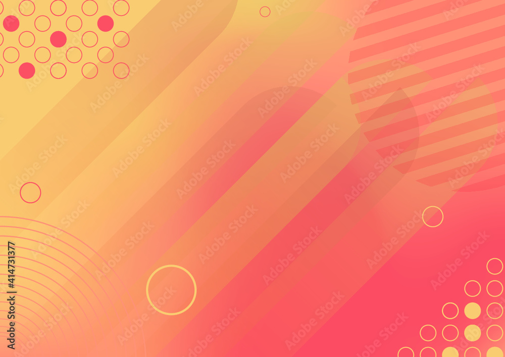 fondo degradado tritono con figuras geometricas