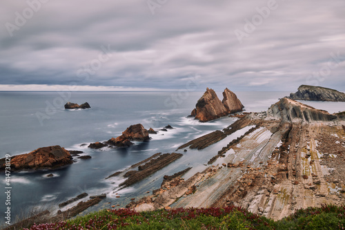 Wallpaper Mural rocky coast in the morning Torontodigital.ca