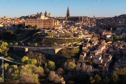 Panoramic view of Toledo, Spain