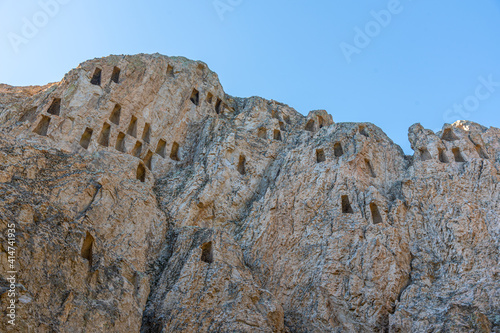 Thracian cult complex Orlovi Skali in Bulgaria photo