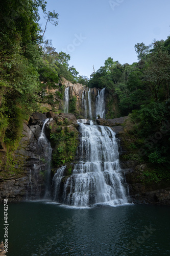 Nauyaca waterfall in the forest