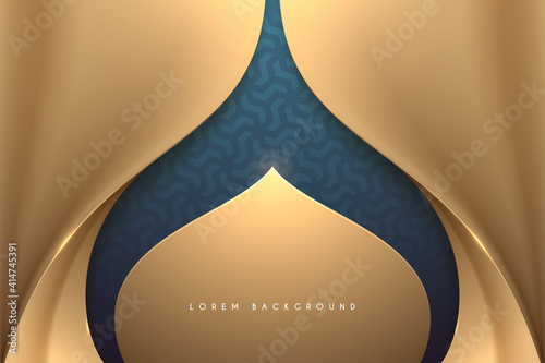 Abstract luxury soft gold background