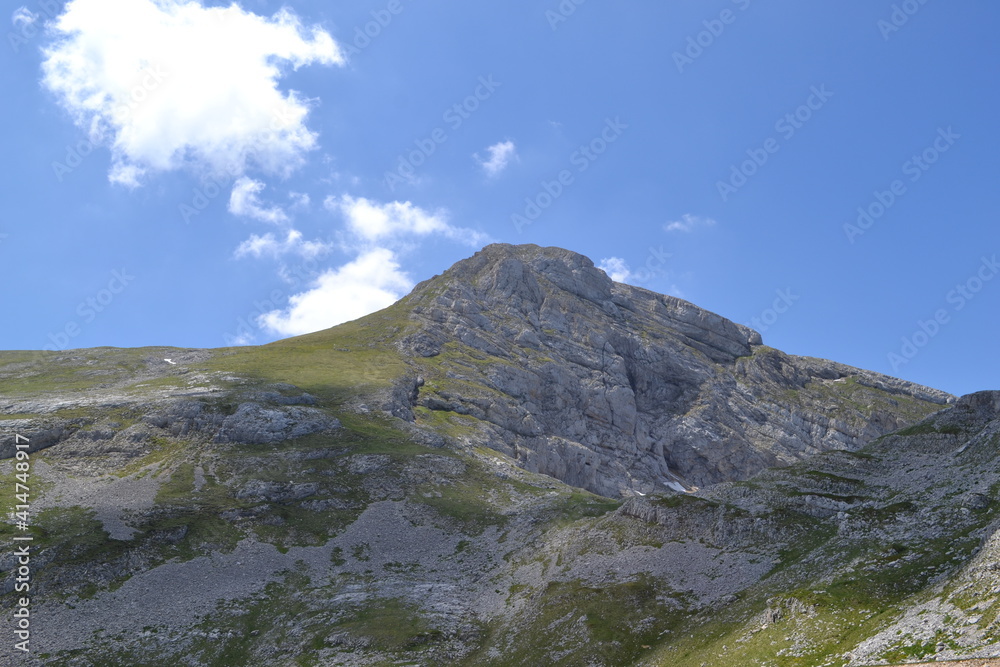 sommet d'une montagne à Villard de Lans