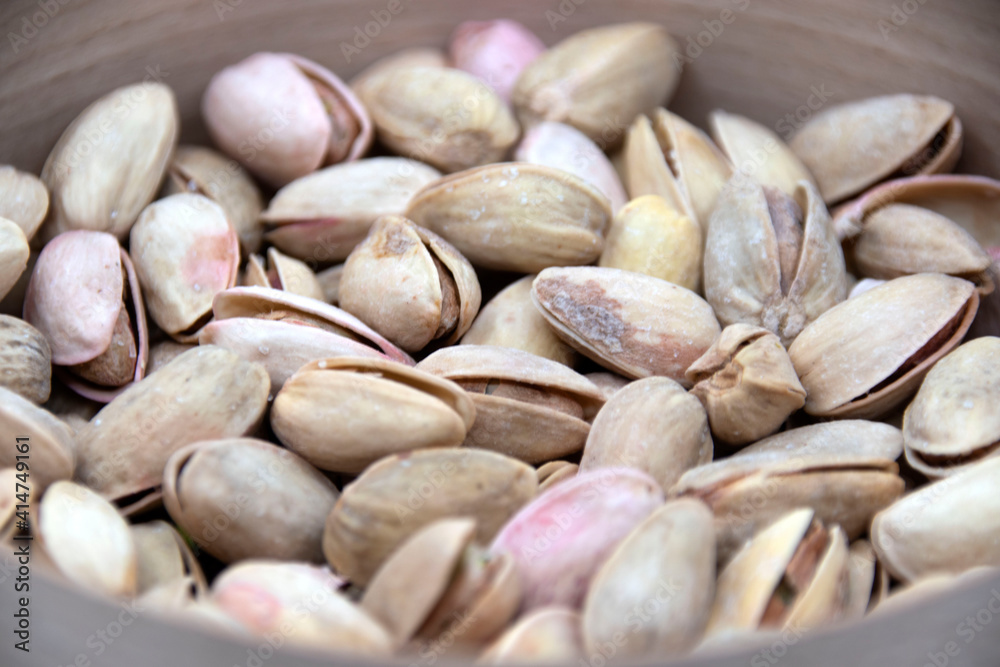 Salted pistachios close up 1 Salted pistachios close up 1