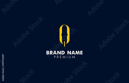 Letter Q Power Logo Vector Template