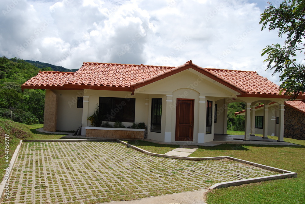 house in the mountains surrounded by nature house in the mountains surrounded by nature