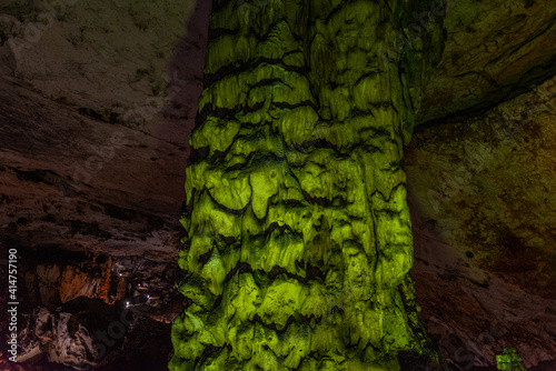 Magura cave located near Belogradchik in Bulgaria photo