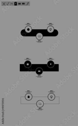 Infographic and Icons - Vector 