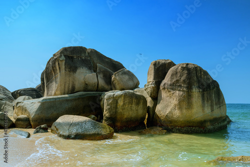rocks on the beach