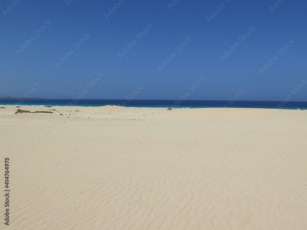 sand dunes somewhere in Fuerteventura, June sand dunes somewhere in Fuerteventura, June