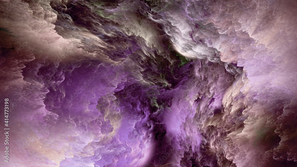 Naklejka premium abstract purple clouds wallpaper