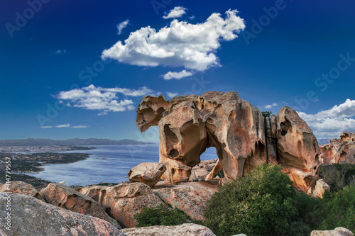 Tableau sur toile Roccia dell'Orso, Palau - Sardinia