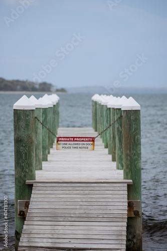 pier on the sea
