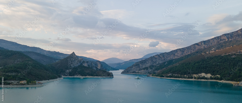 Lac de Castillon Verdon Alpes de Haute Provence France