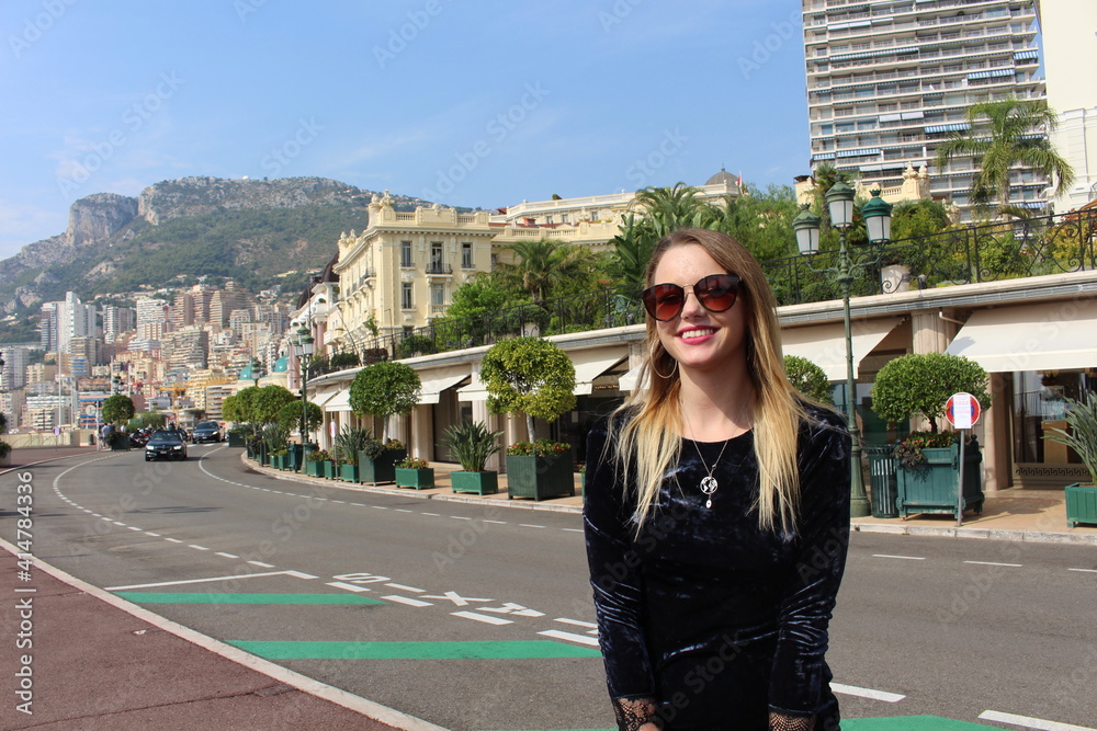 Dziewczyna w Monako