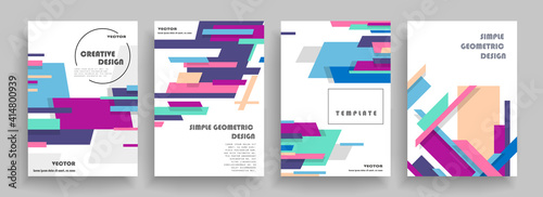 Minimum vector coverage. Artistic covers design. Creative fluid colors backgrounds. Blurred bright colors mesh background. Bright print.
