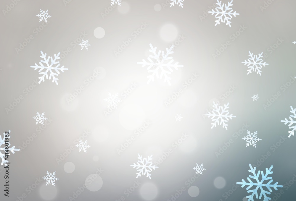Light Gray vector backdrop in holiday style. Light Gray vector backdrop in holiday style.