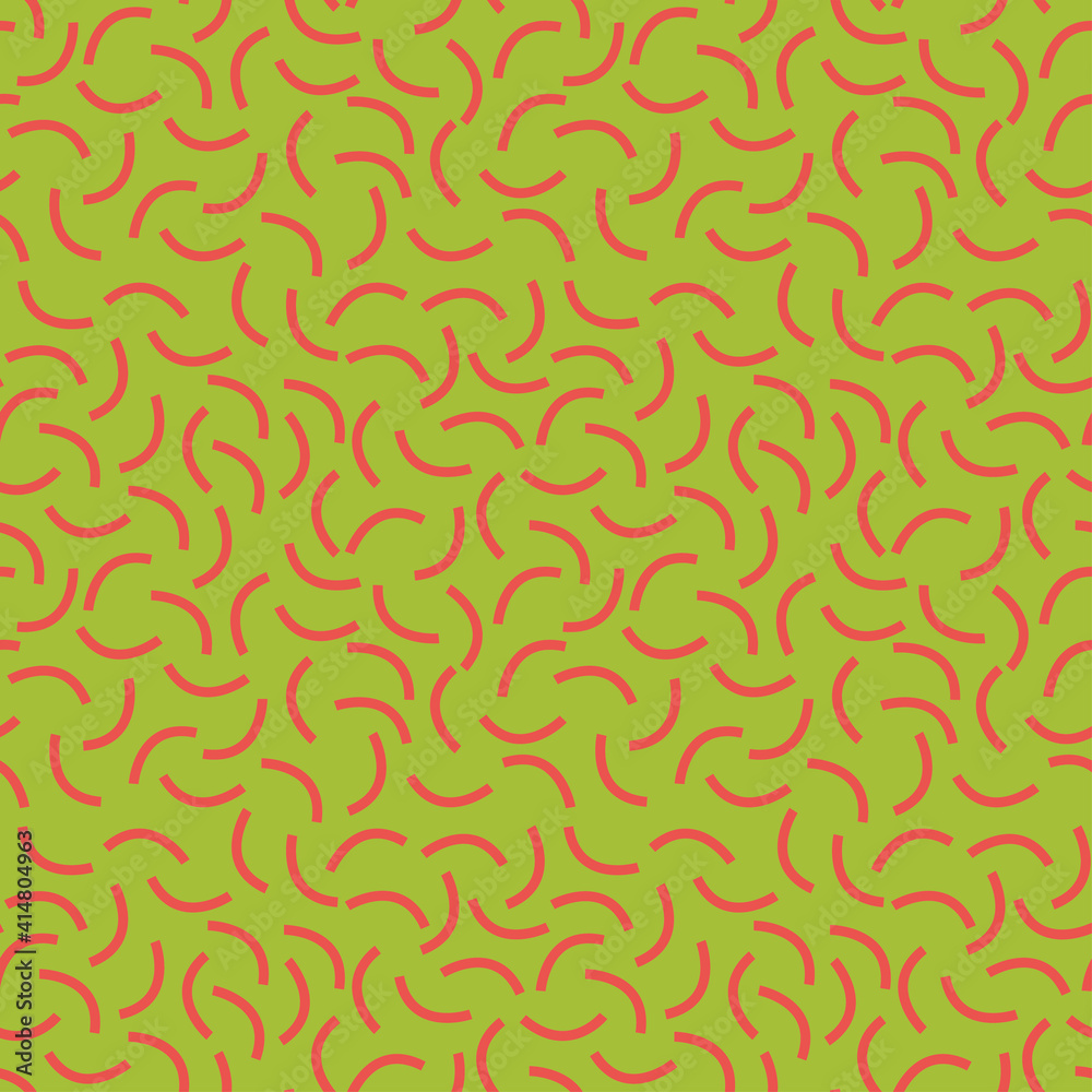 green pattern with memphis abstract shapes, colorful design green pattern with memphis abstract shapes, colorful design
