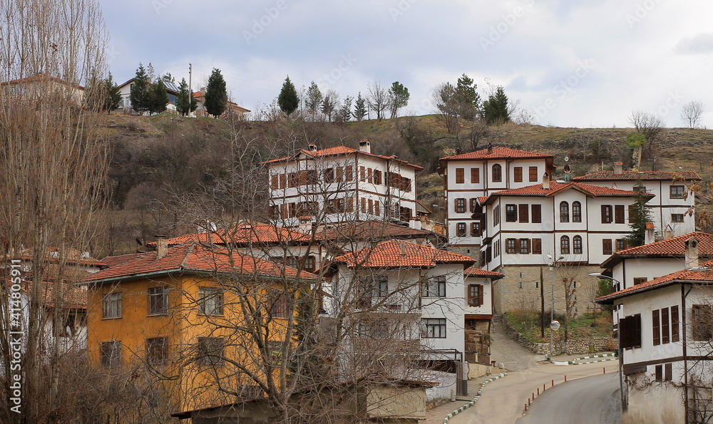 Obraz premium Safranbolu is a city in Turkey, Karabuk province. In the UNESCO World Heritage List.