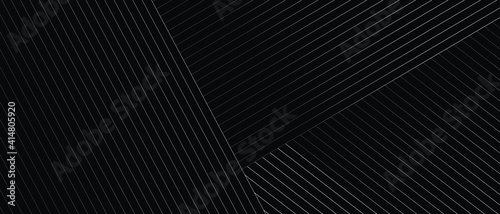 Wallpaper Mural Abstract black background with diagonal lines. Modern dark abstract vector texture. Torontodigital.ca