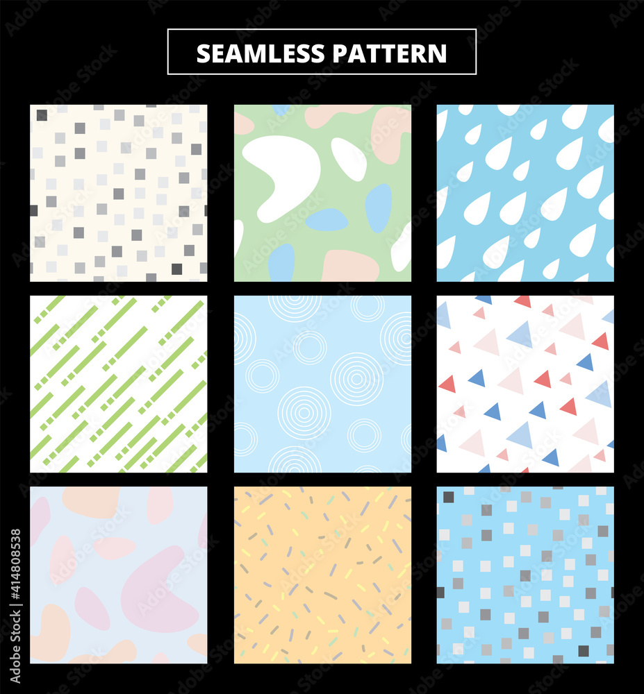 Seamless pattern for gift wrapping paper, fabric, clothes , vector illustration.