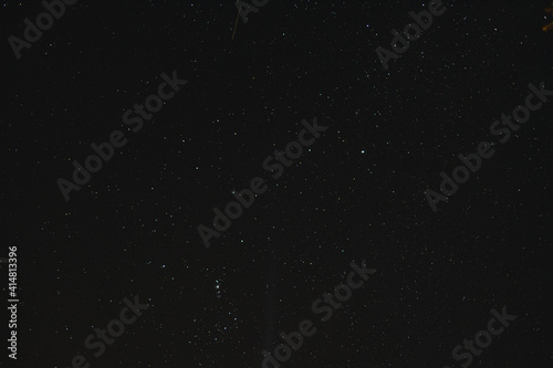 starry sky with constellation visible from the Southern Hemisphere