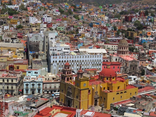 view of the city of Guanajuato, Mexico