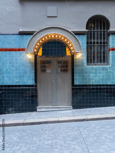 Photography Pub door in an Alley way in Sydney Australia