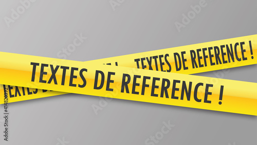 Logo textes de référence.