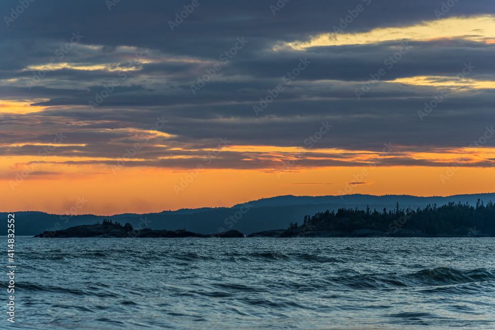 Sunset on Superior Lake
