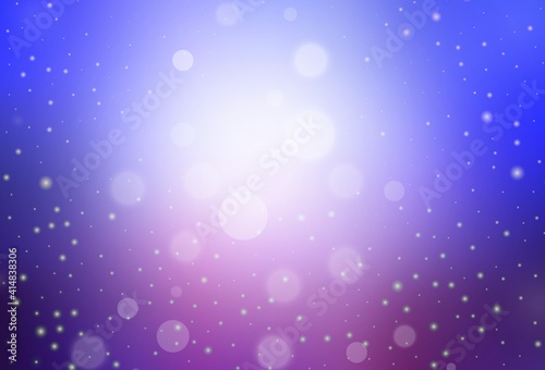 Light Blue  Red vector pattern in Christmas style.